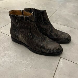 Jimmy Choo Python Boots size 39.5 euro/9.5 US